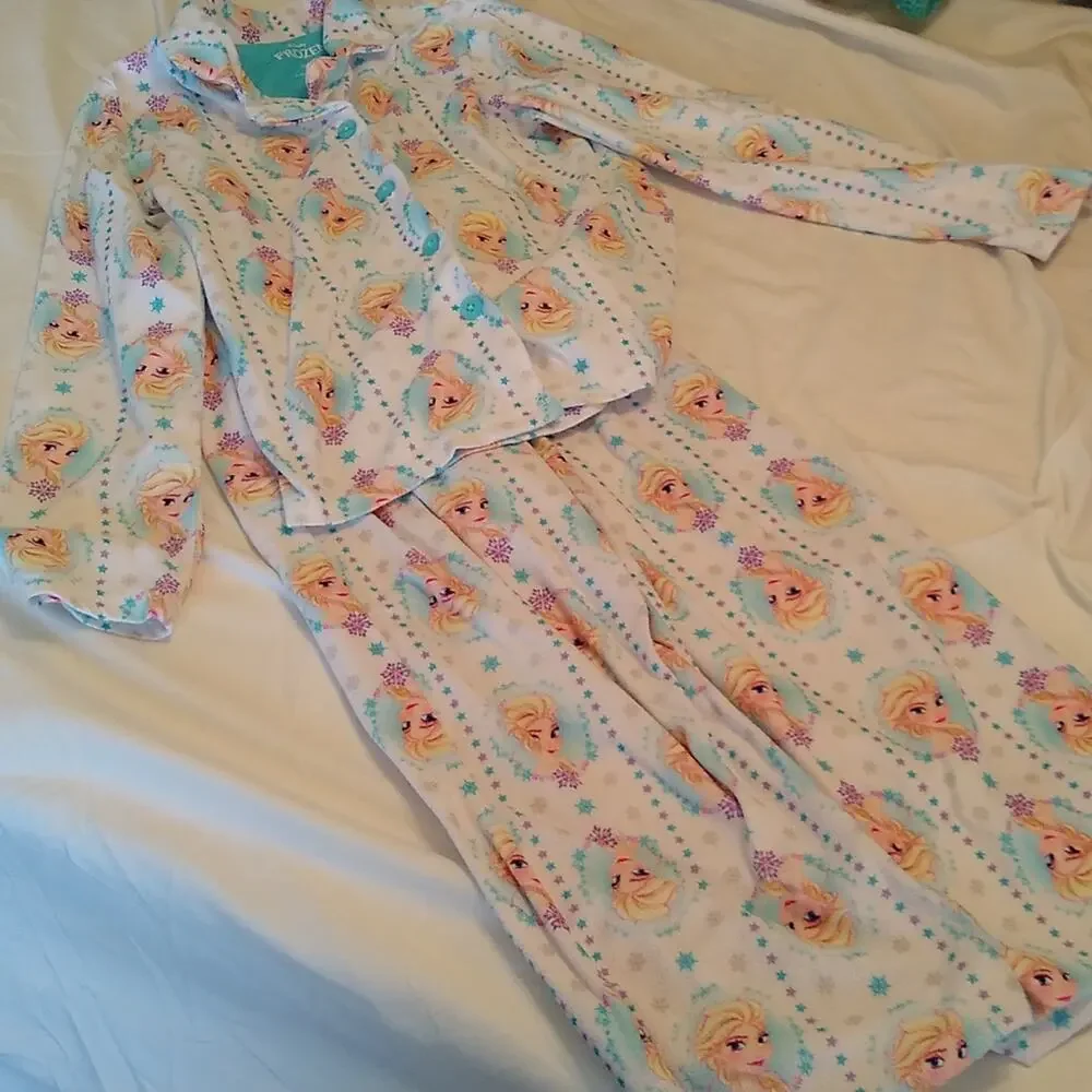 Disney Frozen girls 2-piece size 8 pajama set